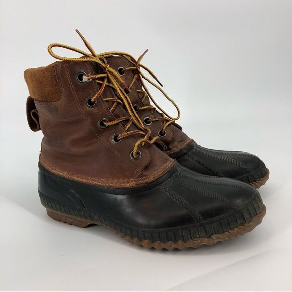 SOREL Mens Cheyanne II Waterproof Insulated Winter Boot Size 9 - Picture 1 of 9